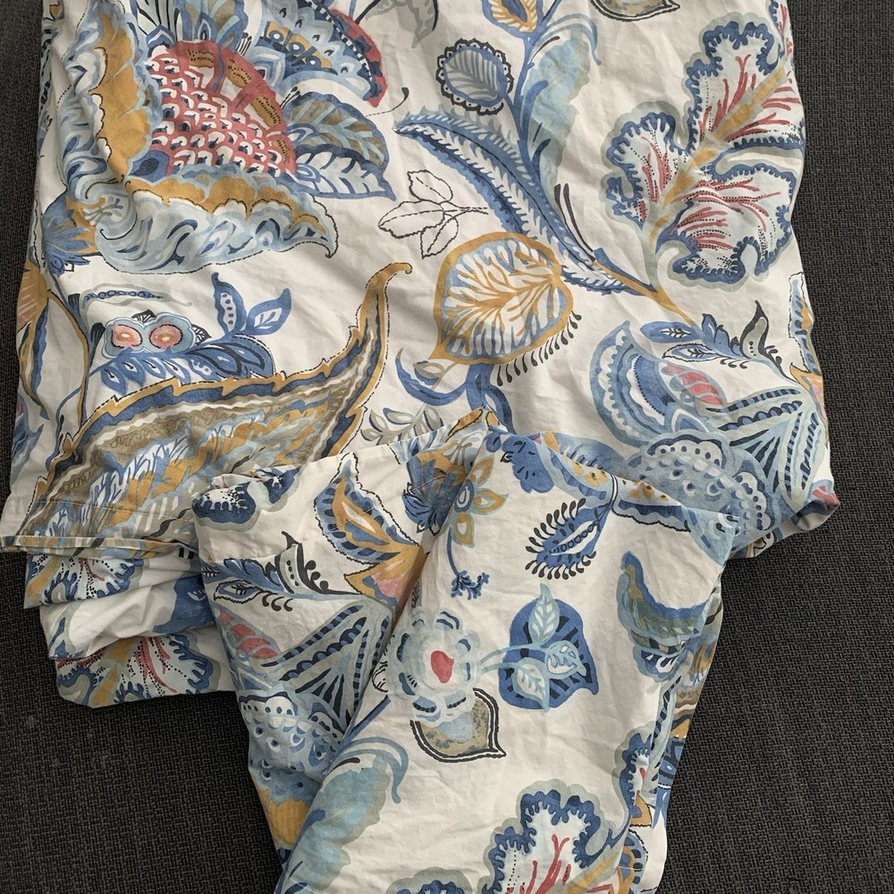 POTTERY BARN Merion Palampore DUVET COVER 2 Shams